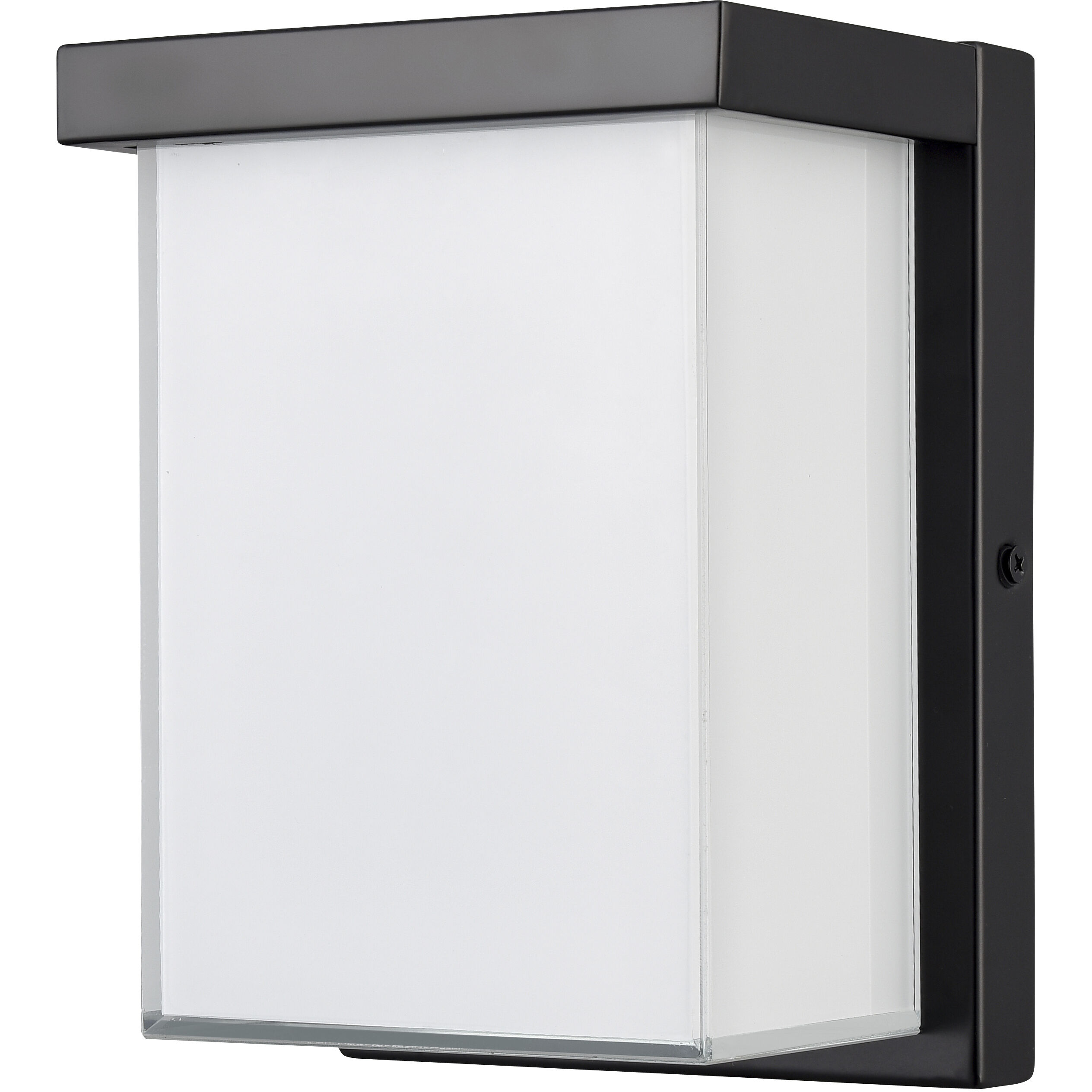 Sommar LED 8 inch Powder Coated Black Outdoor Wall Sconce